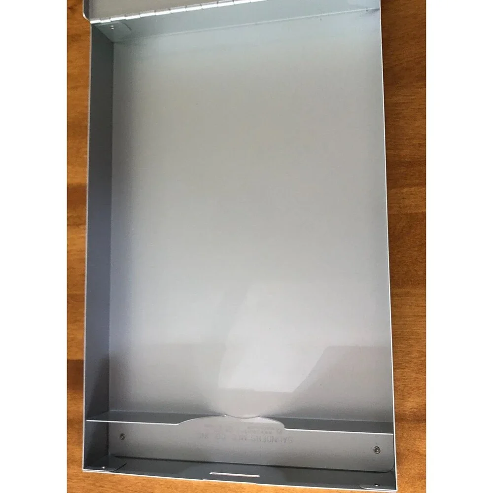 Saunders Contractors Organizer Alumnium Storage Clipboard Lightweight Steel Clip